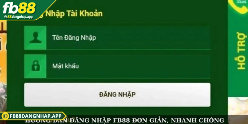 Cách đăng nhập FB88 bằng số điện thoại chi tiết nhất Hướng dẫn đăng nhập FB88 đơn giản, nhanh chóng